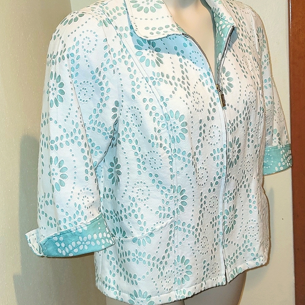 Bob Mackie Wearable Art Jacket - image 1